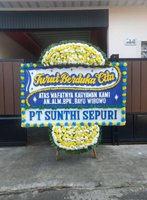 Papan Bunga Duka di Bebuak